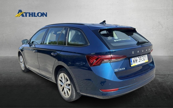 Skoda Octavia cena 70800 przebieg: 188652, rok produkcji 2021 z Drzewica małe 301